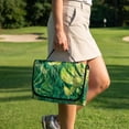 thumbnail image 4 of Pzuqiu Tropical Leaf Jungle Golf Cart Seat Covers Portable, for Golf Carts, Quilted Golf Cart Seat Covers, Compatible with Club Cars Golf Cart Front Seat, 4 of 9