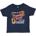 thumbnail image 3 of Inktastic I Listen to Country Music with My Daddy Guitar and Hat Boys or Girls Baby T-Shirt, 3 of 5