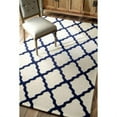 thumbnail image 4 of Nuloom 5' x 8' Hand Hooked Marrakech Trellis Rug in Blue, 4 of 5