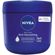 NIVEA Creme Body, Face and Hand Moisturizing Cream, 13.5 Oz Tin
