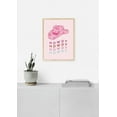 thumbnail image 4 of HAUS AND HUES Pink Posters Preppy Posters - Pink Posters for Room Aesthetic Preppy Paintings Dorm Wall Art for College Girls Cute Preppy Room Decor VSCO Posters Pink Glam Cowgirl Hat (Unframed 16x20), 4 of 6