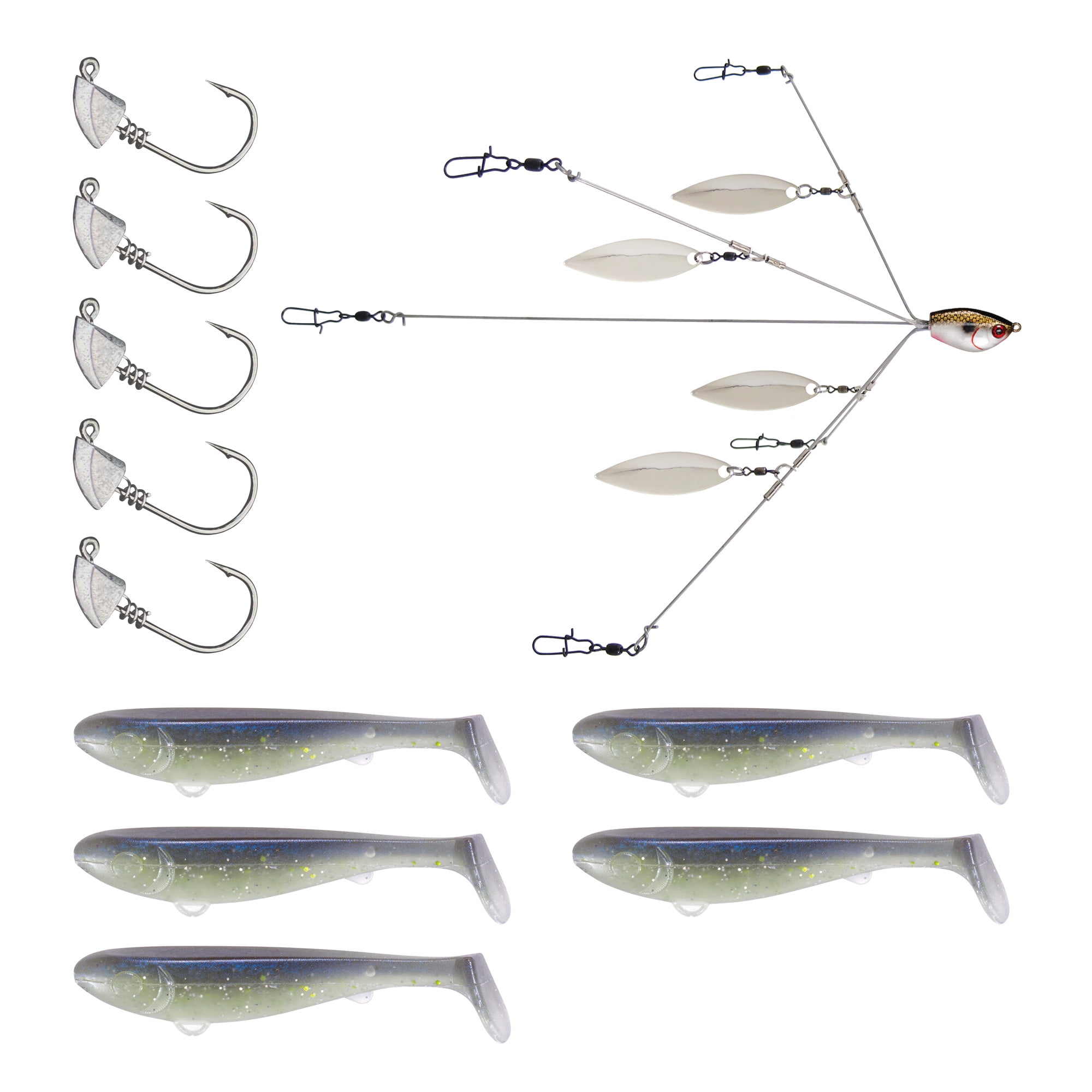 YUM SCOTTSBORO 3" YUMBRELLA KIT SEXY SHAD