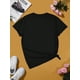 thumbnail image 3 of Las camisetas de manga corta para mujer en una variedad de colores con estampados gráficos son elegantes y transpirables, cómodas para que las mujeres las usen. Camiseta para adultos, hombres, mujeres, 3 of 8