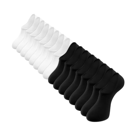 Eryueer No Show Socks Women, Non Slip Low Cut Ankle Socks for Sneakers, Non-Binding Casual Athletic Invisible Liners