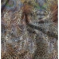 thumbnail image 1 of Soimoi Japan Crepe Satin Fabric Leopard Panel Decor Fabric Printed Yard 42 Inch Wide, 1 of 6