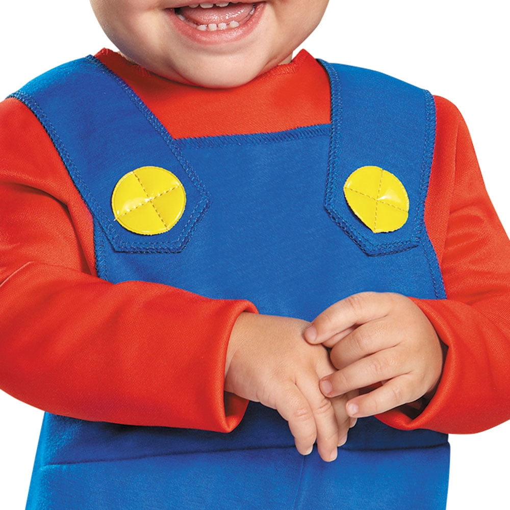 Disguise Nintendo's Super Mario Brothers Toddler Deluxe Mario Exclusive Halloween Costume