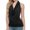 Black, variant on WTXUE Tank Tops Sleeveless, Scoop Neck Halter Blouse Drape Backless Cowl Vest Neck Tank Women Blouse Solid | Casual for Women Black M
