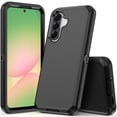 thumbnail image 1 of Funda para teléfono celular COOYA Galaxy A56 de 6.7 pulgadas, resistente, negra, 1 of 7