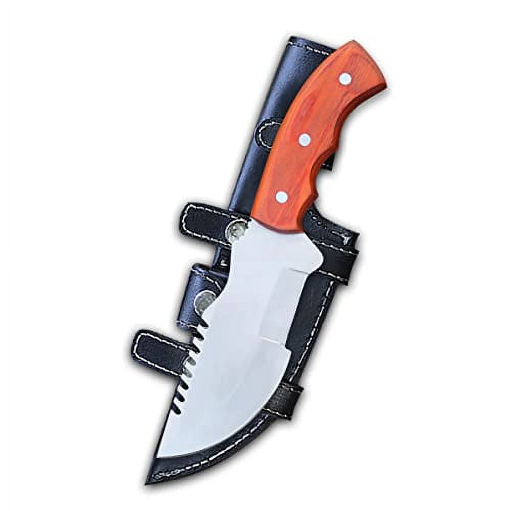 TRACKER® Heavy Duty Stainless Steel knife, Gift For Hunters, Stainless Steel knife, Hunting Knife, Camping knife, Fixed Blade Knife