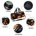 thumbnail image 2 of Pumpkin Sports Bag with Shoe Bag, Yoga Bag, Travel Tote, Duffle Bag, Size 17.7 Inches. Interior Zipper Pocket. Large Capacity., 2 of 6