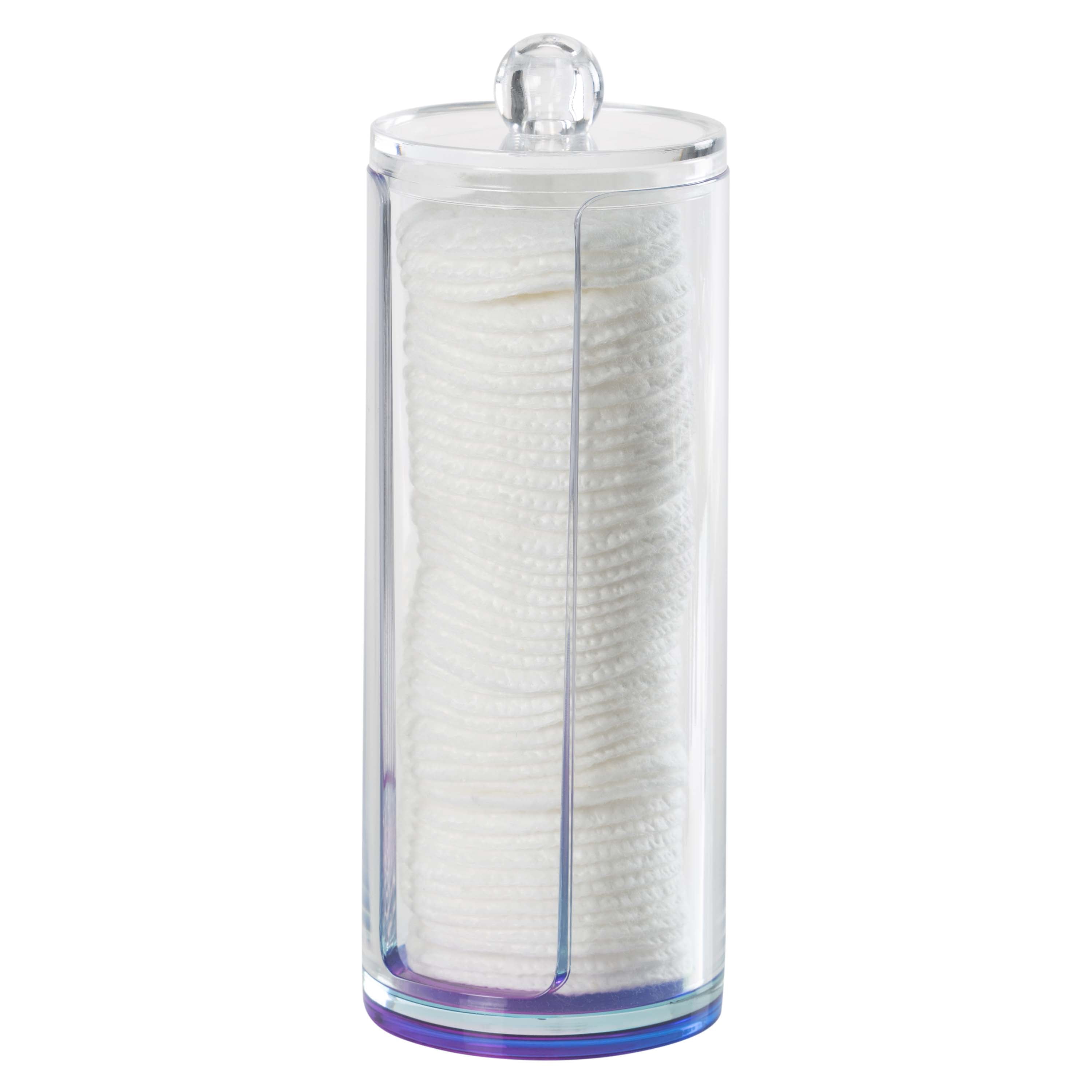 Simplify Cotton Pads Holder Bathroom Canister in Ombre