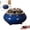 Dark Blue, variant on Ceramic Incense Burner,Sandalwood Incense Burner with Ice Kiln Glaze Ceramic Design,Coil Cone Stick Incense Burner Holder, Home Ornaments Incense Seat, Disc Censer Zen Decor(Blue)