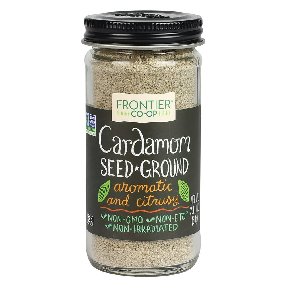 Frontier Culinary Spices Ground Cardamom Seed, 2.11Ounce Bottle