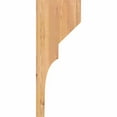 thumbnail image 3 of 3 1/2"W x 10"D x 26"H Monterey Smooth Corbel, Western Red Cedar, 3 of 9