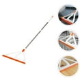 thumbnail image 7 of FUEENIRVA Lightweight Orange Floor Scrubber with Silicone Squeegee for Home Bathroom and Kitchen Cleaning, 7 of 7