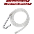 thumbnail image 7 of 20 Gallon Electric Oil Drain Pan with 110V Pump & 8 Ft Hose, Low Profile & T Folding Handle Oil Drain Cart for Truck Cars SUVs, 7 of 7