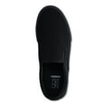 thumbnail image 3 of No Boundaries Twin Gore Canvas Slip On Sneakers, Wide Width Available, Women's, 3 of 7