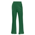 thumbnail image 5 of Girls School Uniform Pants Skinny Fit Kids Dress Pants with Pockets Straight Pants Green Pants Back to School Outfits for Teen Girls Kid Girls Outfits Size 5-6 Years, 5 of 9