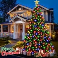 thumbnail image 4 of Guirnalda de luces navideñas KNONEW, 600 pies, 1500 LED, multicolor, 4 of 7