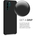 thumbnail image 3 of AIMTYD TPU Silicone Case Compatible with Huawei P30 Pro - Case Slim Phone Cover with Soft Finish - Forest Green black, 3 of 7