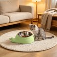 thumbnail image 6 of Tilted Stainless Steel Pet Bowl, 15° Raised Cat and Dog Food Bowl with Non-Slip Base, Feeder for Small to Medium Pets, 6 of 6