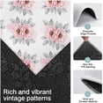 thumbnail image 3 of Pioneer Flower Floral Print Pattern Kitchen Rugs Sets Of 3,Kitchen Runner Rugs Non Skid Washable,Decorative Kitchen Floor Mats for Kitchen,Sink,Laundry,17X30 Inch + 17X47 Inch + 17X59 Inch, 3 of 6
