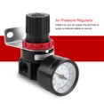 thumbnail image 1 of Cergrey Régulateur de Pression d'Air, Valve de Compresseur d'Air, Régulateur Pneumatique G1/4 Réglable avec Support, 1 of 1