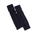 thumbnail image 3 of LAVA 5 Pairs Leg Warmer for Women Fashion Knitted Crochet Long Boot Socks Knee High Cable Knit Thermal Winter Sleeve Navy Blue, 3 of 12