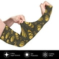 thumbnail image 3 of Picia Cute Cartoon Bees Arm Sleeves for Men and Women - Tattoo Cover Up UPF 50+ Cooling Sports Sleeve for Basketball Golf Football-One Size, 3 of 8