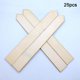 thumbnail image 5 of de flecha sin terminar Piezas de bricolaje Adorno Varillas de artesanía manualidades Fabricación 25 piezas 24x3cm Baoblaze Placas sin terminar, 5 of 7