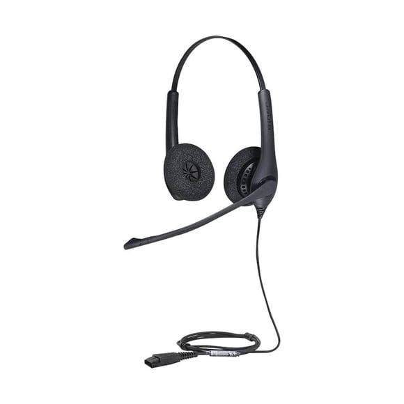 Jabra Biz 1500 Duo, auricular profesional con cancelación de ruido, ideal para contact center con co Jabra BIZ-1500-DUO-QD