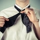thumbnail image 3 of Pajaritas sólidas para hombre Esmoquin y pajaritas de boda Poliéster Seda Color sólido Calabaza Atada a mano Traje de negocios Pajarita, 3 of 8