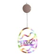 thumbnail image 1 of Easter Bunny Egg Pendant with Lights - ABS Plastic, Battery-powered. Soft LED, Cute Design, for Festive Decor, 1 of 4