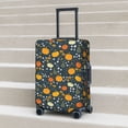 thumbnail image 6 of Fuzoiu Pumpkin Print Suitcase Cover,Washable Luggage Covers for Suitcase,Elastic Luggage Protector Cover,Scratch Resistant Travel Suitcase Covers-Medium, 6 of 7