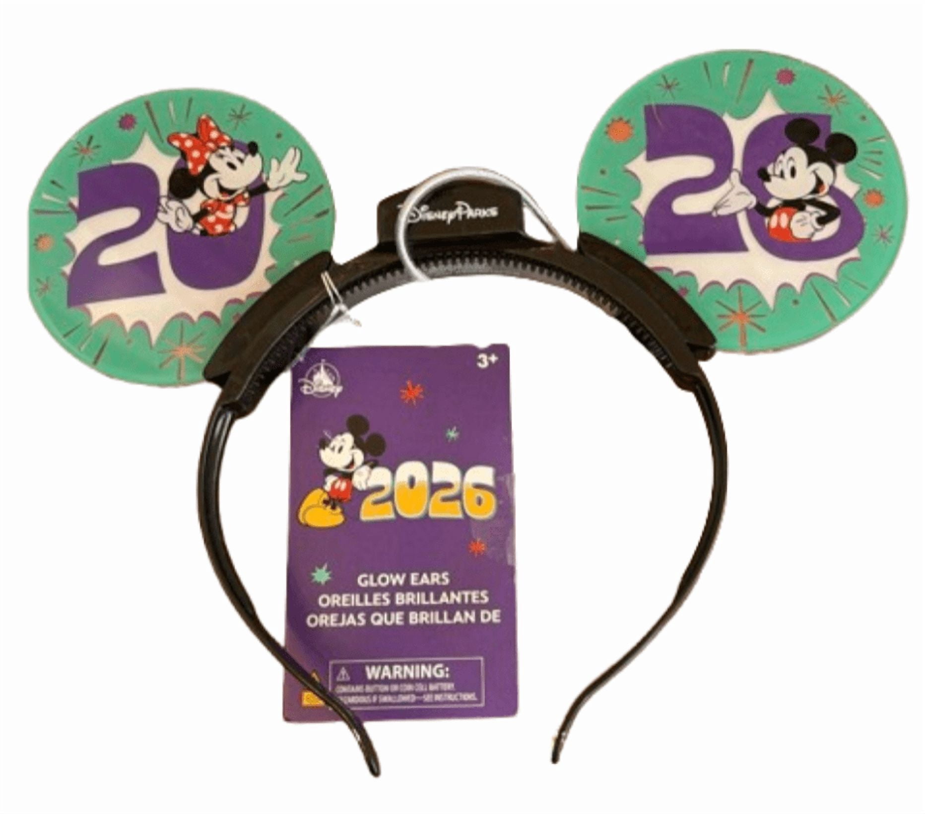 NWOT Disney Parks Paris Mickey Mouse Sorcerer Apprentice Fantasia Ears Headband Tokyo Disney Resort Fantasmic! Sorcerer | Mercari main image 3