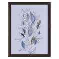 thumbnail image 1 of ArtMaison Canada Spring Leaves II Framed Paper Wall Art, 1 of 4