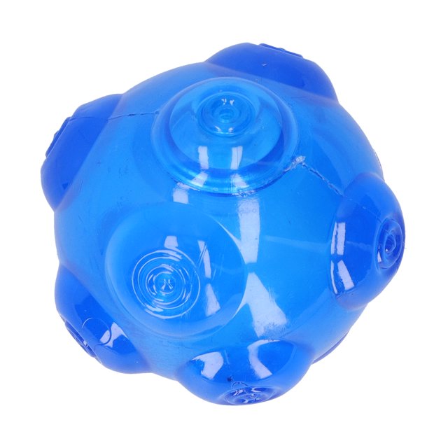 Pelota para masticar ANGGREK Chirriadora de Color Brillante TPR para Perros Medianos Y pequeños