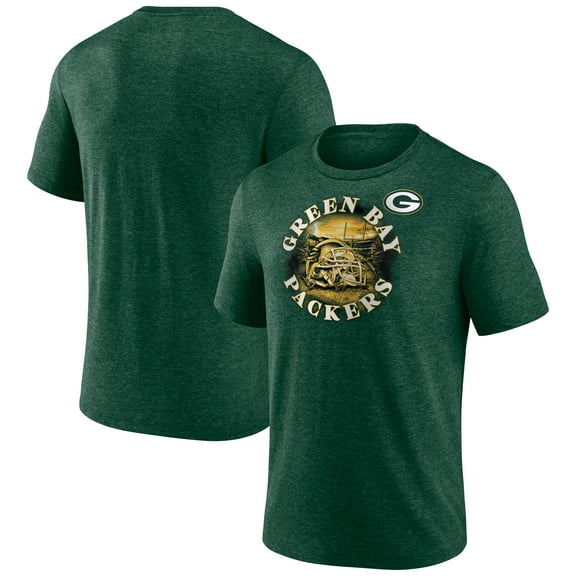Men's  Green Green Bay Packers Sporting Chance Tri-Blend T-Shirt