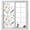 White, variant on Dragonfly Window Privacy Film, Watercolor Colorful Nature Painting Art Static Cling UV Sun Blocking Heat Control Window Tint Day and Night, Non-Adhesive One Way Windows Privacy Cover 29.5''x78.7''