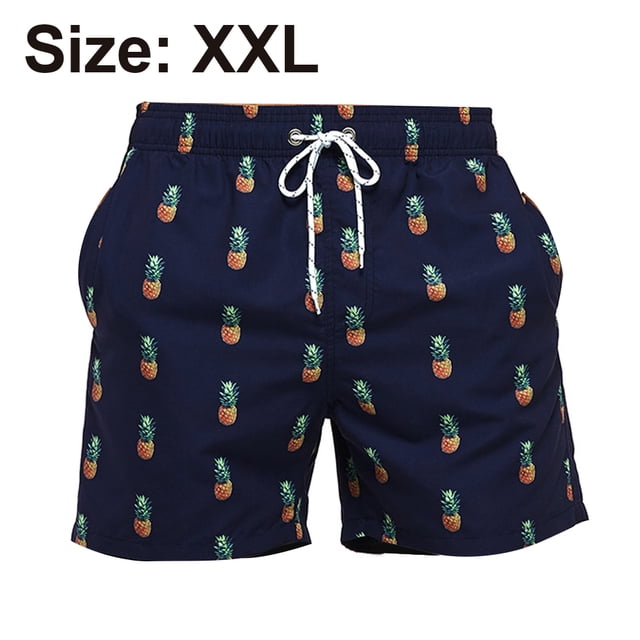 Maillot de Bain Homme Séchage Rapide, Short Imprimé Homme Été Décontracté Plage