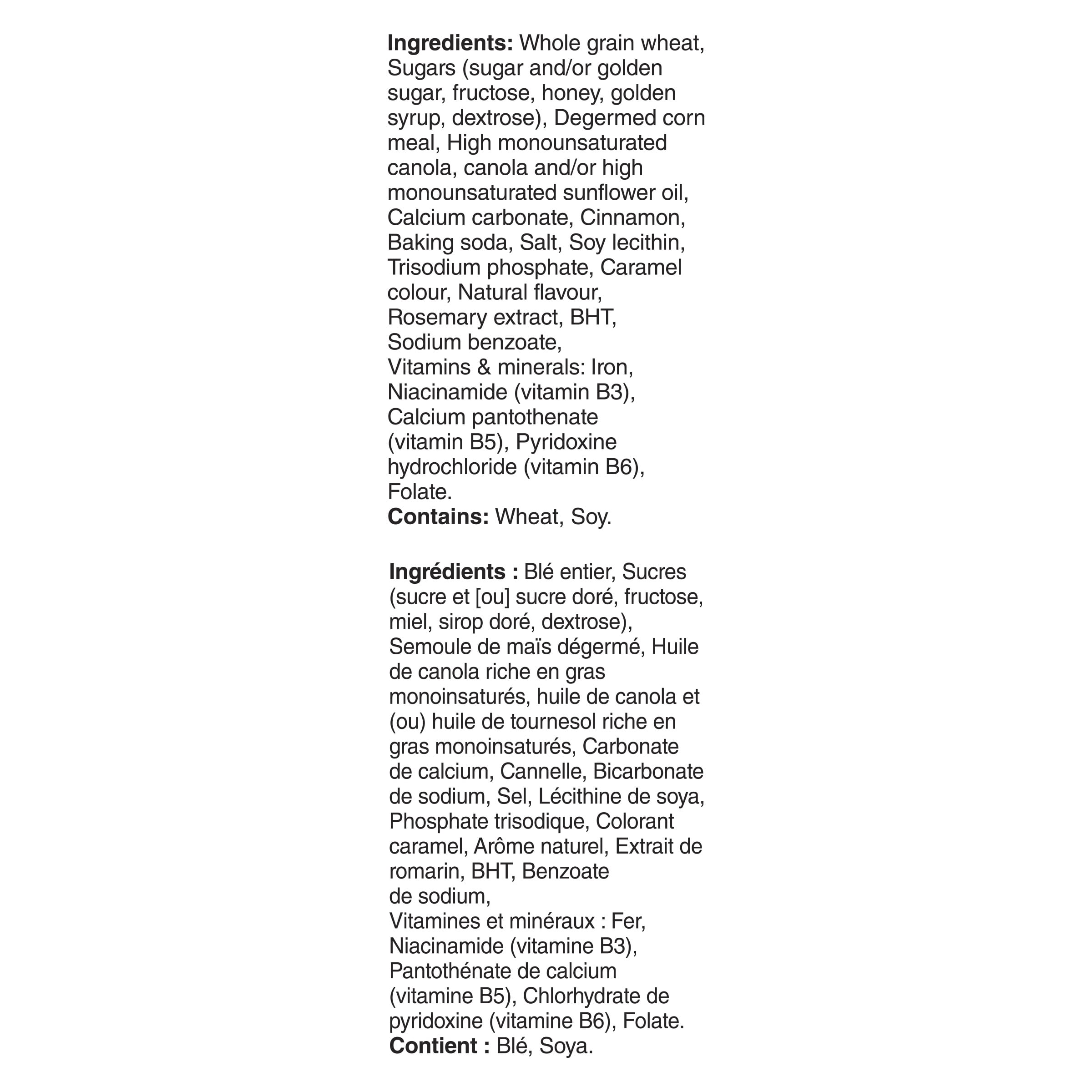 CinnaGraham Toast Crunch Cereal, Whole Grains