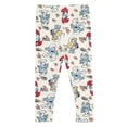 thumbnail image 4 of The Smurfs Papa Smurf Smurfette Crossover Fleece Sweatshirt and Pants Outfit Set Infant to Toddler, 4 of 5