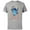 Athletic Heather, variant on Disney Lilo and Stitch Experiment 626 - Short Sleeve Cotton T-Shirt for Adults - Customized-Royal Heather
