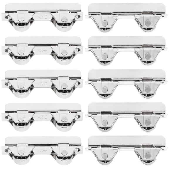Greenadscape 10Pcs Sliding Window Roller Metal Wheels With Low Noise Glide And Strong Load Bearing Capacity