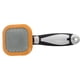 thumbnail image 5 of Small Pet Slicker Brush Rabbit Clean Grooming Brush with 360 Rotating Head Removes Floating and Loose HairOrange Head White Handle, 5 of 5