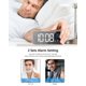 thumbnail image 2 of 1 Pice(couleur Argent)rveil Numrique, Alarm Rveil Led Con Función Snooze, Charge Des Ports Usb, 2 of 5