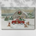 thumbnail image 2 of Christmas On The Farm- Gallery Wrapped Canvas, 2 of 9