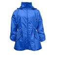 thumbnail image 2 of Chaqueta de lluvia para mujeres de Ichuanyi para mujeres livianas con capucha, chaqueta liviana con capucha con capucha chaqueta de viento sólida al aire libre impermeable ICHUANYI WER202308183219, 2 of 8