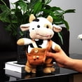 thumbnail image 4 of Juguetes de peluche para vacas lecheras juguetes de peluche para vacas lecheras de 12 pulgadas almohadas de leche grandes almohadas de lecheras almohadas muñecas de peluche adecuadas para bebés, 4 of 5
