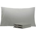 thumbnail image 1 of NTBAY Juego de 2 fundas de almohada estándar, 100% microfibra cepillada de 1800 hilos, súper suaves y acogedoras, resistentes a las arrugas, la decoloración y las manchas con cierre de sobre, fundas d, 1 of 4